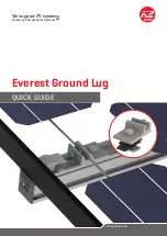 K2 Systems Everest Ground Lug Quick Manual предпросмотр