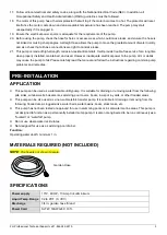 Preview for 3 page of K2 PUMPS UTM02501K Owner'S Manual