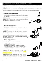 Preview for 4 page of K2 PUMPS UTM02501K Owner'S Manual