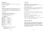 Preview for 3 page of K40 ELECTRONICS RD950 Operating Instructions