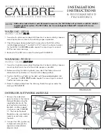 K40 CALIBRE DL Installation Instructions Manual preview