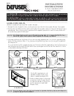 Предварительный просмотр 1 страницы K40 Defuser EX Installation Instructions