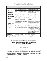 Preview for 16 page of K40 RL100 Owner'S Manual