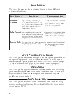 Preview for 6 page of K40 RL360di Owner'S Manual