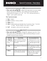 Preview for 7 page of K40 RL360di Owner'S Manual