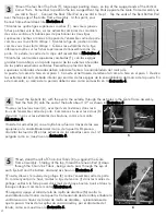 Предварительный просмотр 4 страницы K9 Kennel 64-664 Assembly Instructions Manual