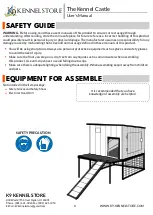 K9 Kennel The Kennel Castle User Manual предпросмотр