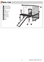 Preview for 2 page of K9 Kennel The Kennel Castle User Manual