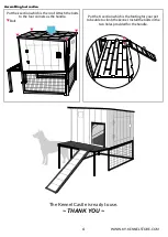 Preview for 5 page of K9 Kennel The Kennel Castle User Manual