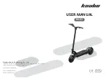 Kaabo Mantis 48V 13Ah User Manual preview