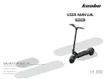 Kaabo Mantis 48V 13Ah User Manual предпросмотр