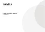 Kaadas Lamborghini Legends User Manual предпросмотр