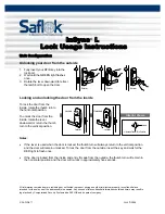 Kaba Group Saflok InSync L Usage Instructions preview