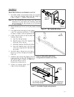 Предварительный просмотр 17 страницы Kaba Mas High Security Pedestrian Exit Device with Electric Locking Trim Installation Manual