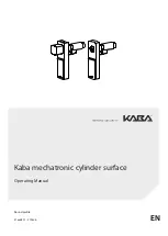 Kaba 1547-K5 Operating Manual preview