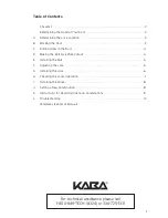 Предварительный просмотр 3 страницы Kaba 7102 series Installation Instructions Manual