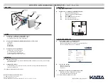 Preview for 1 page of Kaba Access Manager 200 Quick Setup Manual