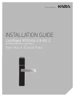 Preview for 1 page of Kaba Confidant RFID Kit 2 Installation Manual