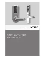 Kaba E-Plex 30 Series Operation Manual preview