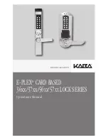 Kaba EX3600 Operation Manual preview