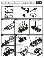 Preview for 1 page of Kaba Ilco 790 Series Installation Sheet