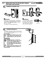 Preview for 8 page of Kaba ILCO Generation E-760 Series Installation Manual