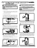 Preview for 16 page of Kaba ILCO Generation E-760 Series Installation Manual