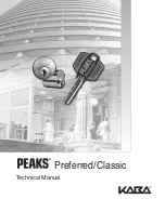 Kaba Peaks Classic Technical Manual preview