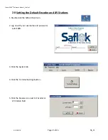 Предварительный просмотр 33 страницы Kaba Saflok SYSTEM 6000 Reference Manual