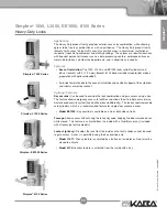 Предварительный просмотр 11 страницы Kaba Simplex Mechanical Pushbutton Locks Manual