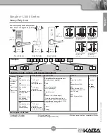 Предварительный просмотр 15 страницы Kaba Simplex Mechanical Pushbutton Locks Manual