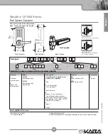 Предварительный просмотр 27 страницы Kaba Simplex Mechanical Pushbutton Locks Manual