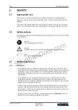 Preview for 5 page of Kaba SLA Operating Instructions Manual