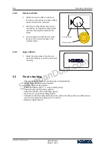 Preview for 9 page of Kaba SLA Operating Instructions Manual