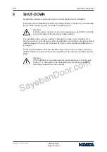 Preview for 37 page of Kaba SLA Operating Instructions Manual