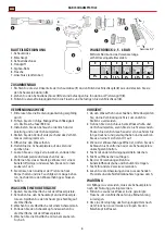 Preview for 4 page of KABI KA9000 Operating Manual