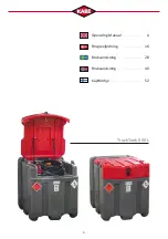 Preview for 3 page of KABI TruckTank TT250 Operating Manual