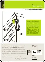 Preview for 4 page of Kaboodle 1000mm blind corner base cabinet Quick Start Manual