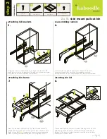 Preview for 3 page of Kaboodle 2x11L Side Mount Pullout Bin Installation Manual