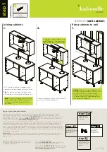 Preview for 3 page of Kaboodle 300mm wall cabinet Quick Start Manual