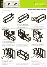 Preview for 2 page of Kaboodle slimline W-51641 Quick Start Manual