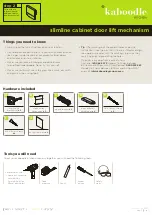 Preview for 1 page of Kaboodle W-50130 Quick Start Manual