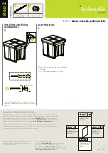 Preview for 3 page of Kaboodle W-50529 Installation Manual