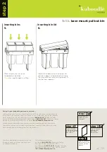 Предварительный просмотр 3 страницы Kaboodle w-50552 Installation Manual