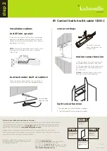 Preview for 2 page of Kaboodle W-50563 Installation Manual