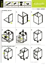 Preview for 2 page of Kaboodle W-51604 Assembly Instructions