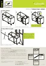 Preview for 3 page of Kaboodle W-51611 Assembly Instructions