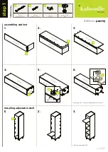 Preview for 2 page of Kaboodle W-51632 Assembly Instructions