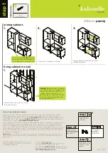 Предварительный просмотр 3 страницы Kaboodle W-51632 Assembly Instructions