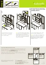 Предварительный просмотр 3 страницы Kaboodle W-51643 Assembly Instructions